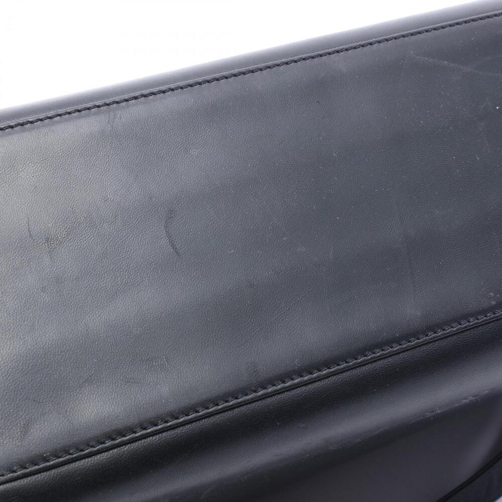 Loewe Anagram 2-Way Tote Bag Handbag Leather Women's Black - Picture 9 of 10